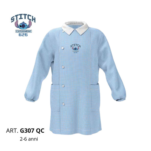 Grembiule Lilo e Stitch asilo maschio G307 QC