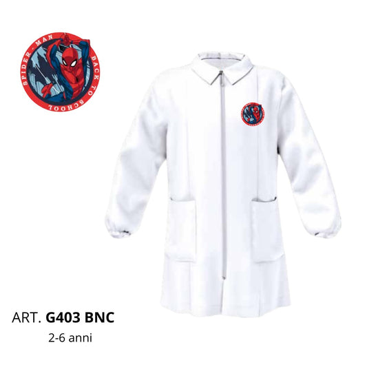 Grembiule Spiderman asilo maschio G403 BNC