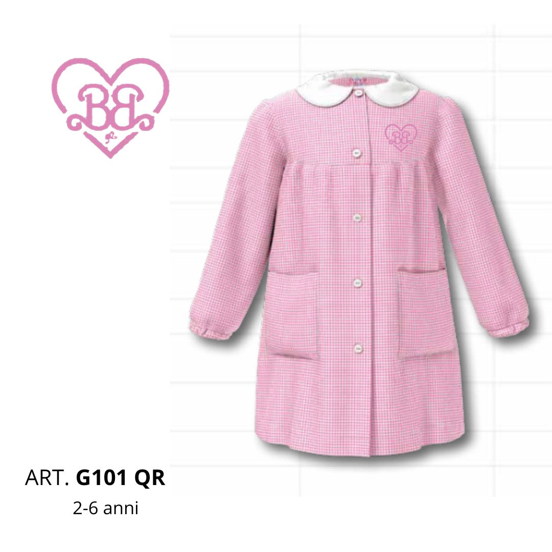 Grembiule Barbie asilo femmina G101 QR