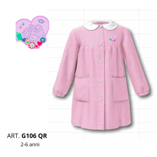 Grembiule Principesse asilo femmina G106 QR