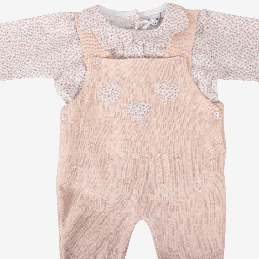Completo in lana per neonata Klaiadì K123COM3