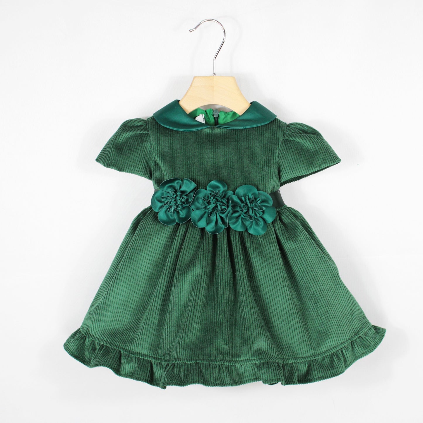 Abito per neonata in velluto a costine Klaiadì KD25126