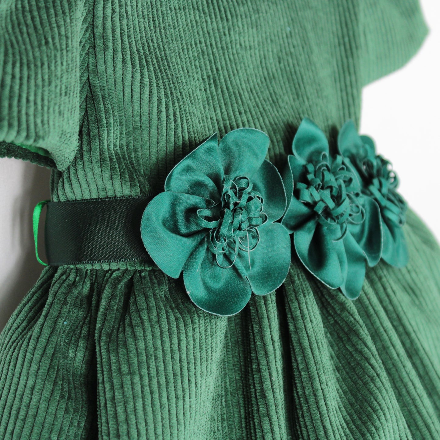 Abito per neonata in velluto a costine Klaiadì KD25126