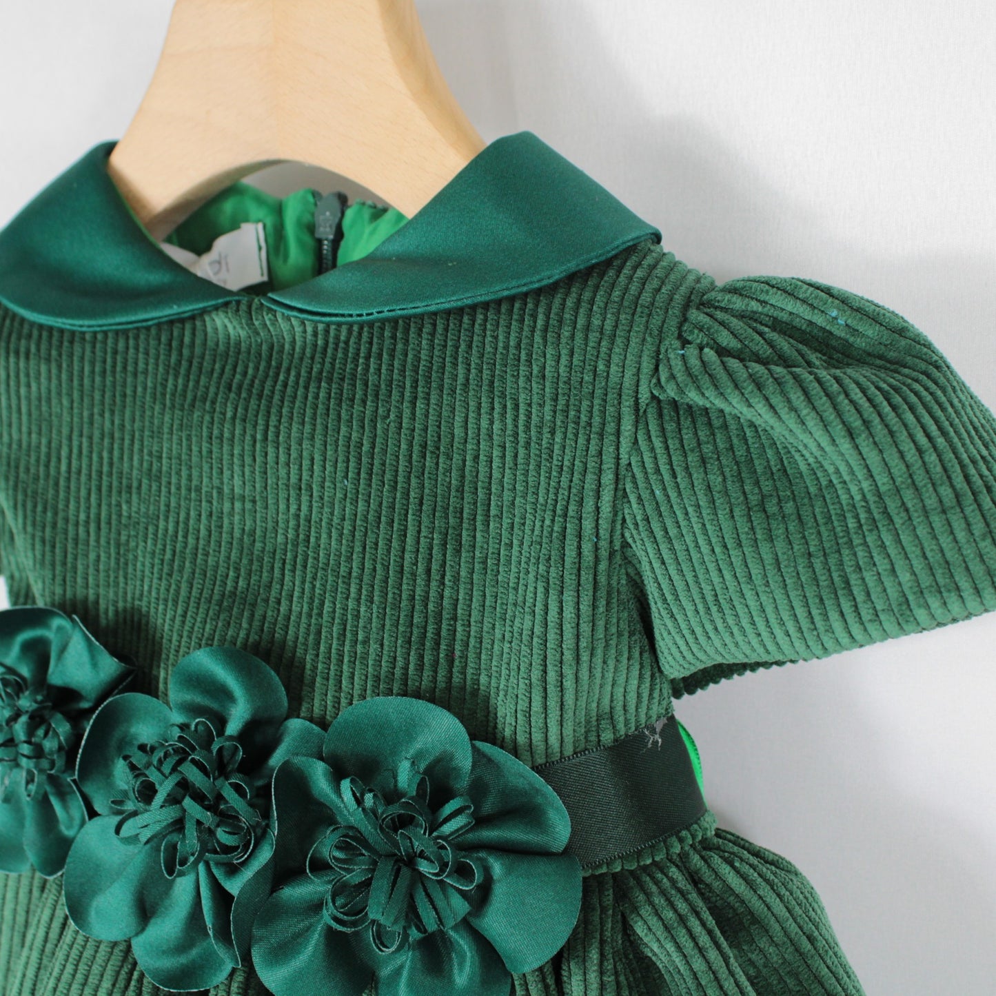 Abito per neonata in velluto a costine Klaiadì KD25126