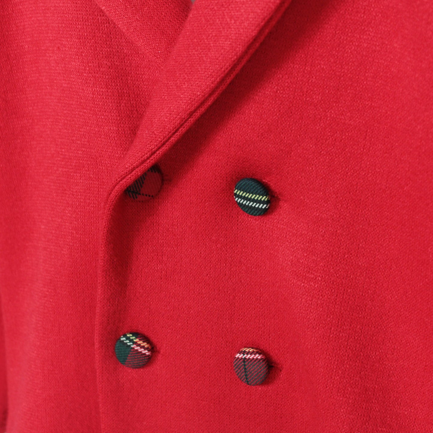 Completo natalizio per bambino con cardigan doppio petto e pantalone tartan Klaiadì KD12276