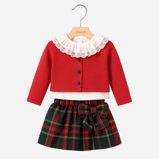 Completo natalizio per neonata Klaiadì KD10986