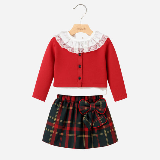 Completo natalizio per bambina Klaiadì KD21937