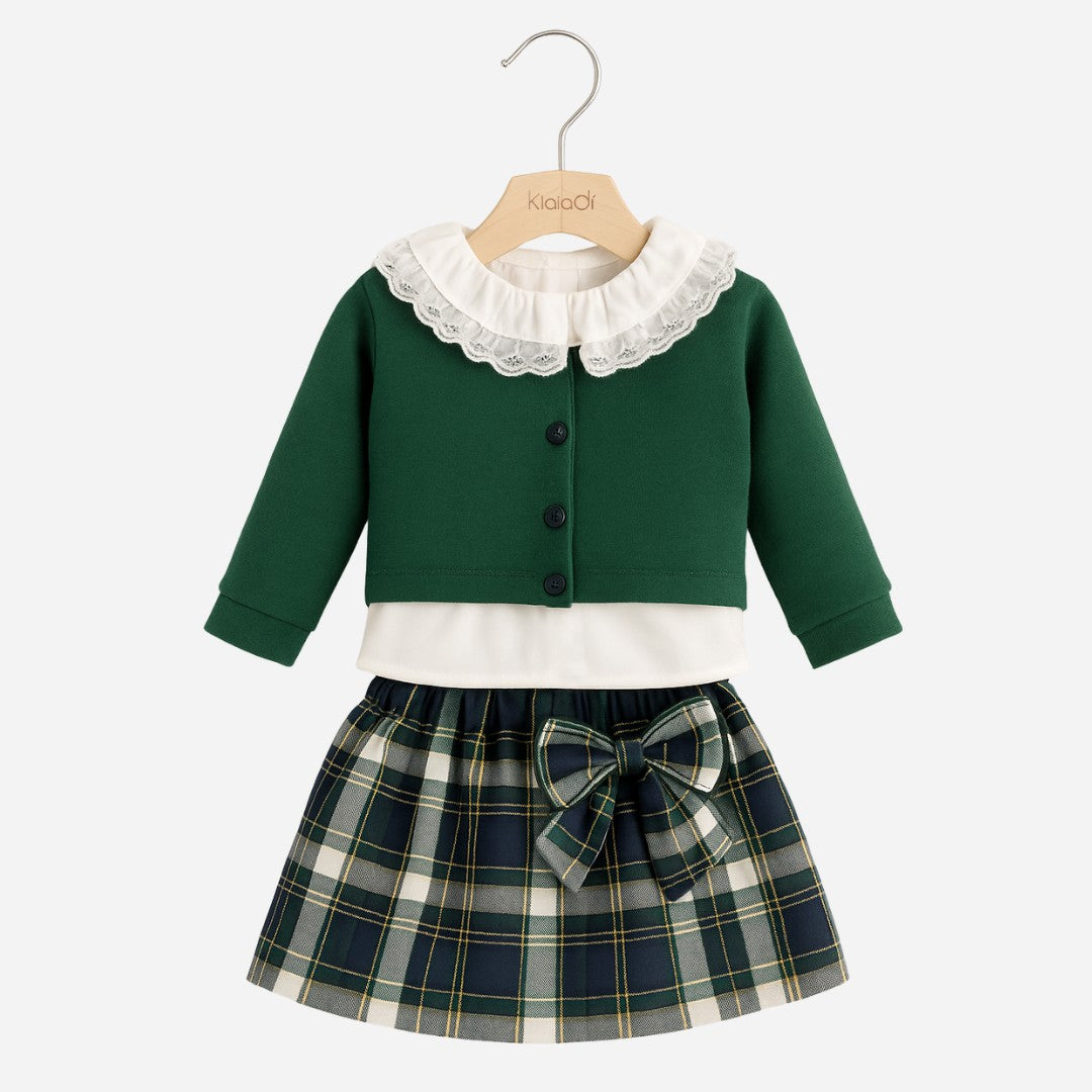 Completo natalizio per neonata Klaiadì KD10986