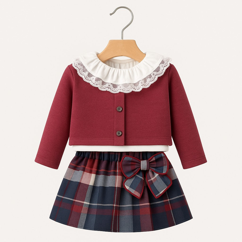 Completo natalizio per neonata Klaiadì KD10986