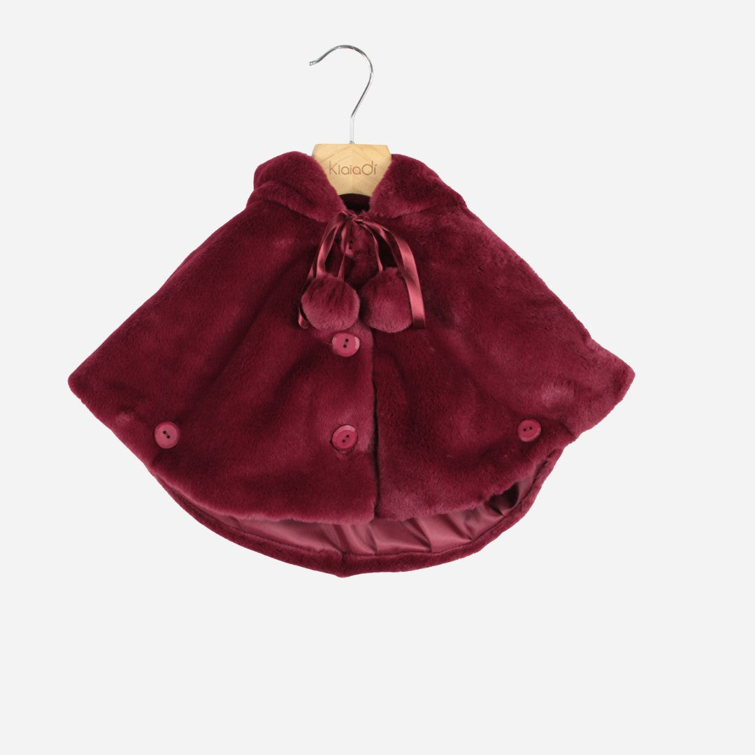 Matellina in eco pelliccia per neonata Klaiadì KD25122