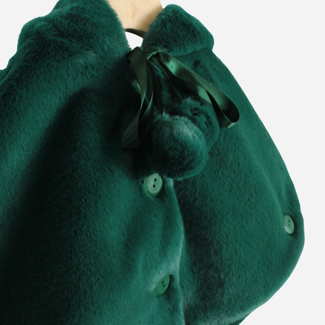 Matellina in eco pelliccia per neonata Klaiadì KD25122