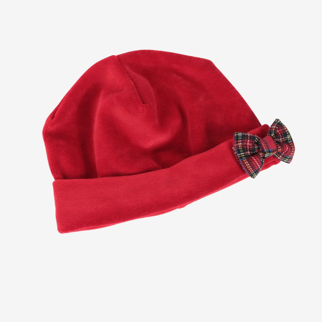 Set natalizio per neonata cappello e bavetta Klaiadì K108BCN