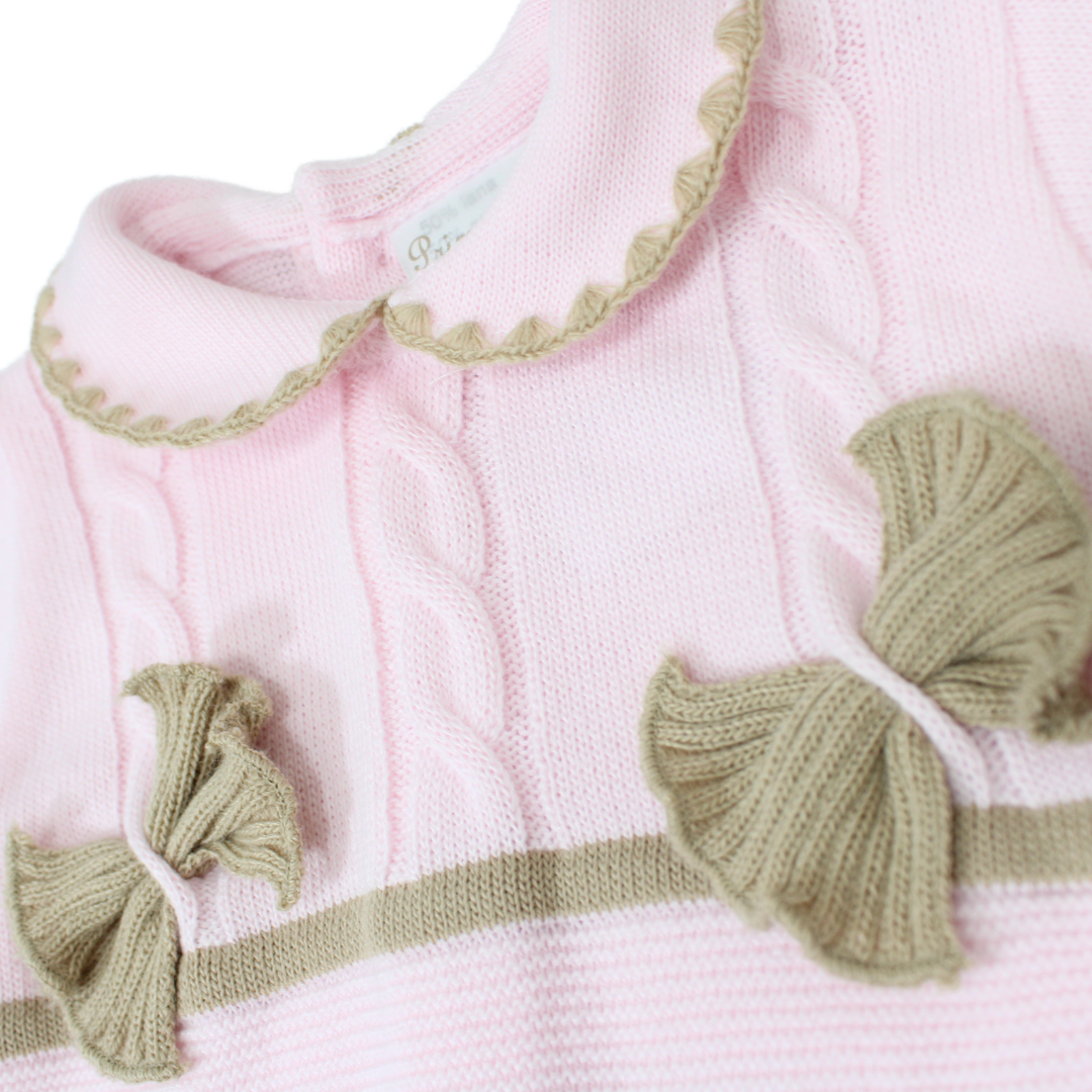 Set corredino neonata in lana 9023C Prime Emozioni