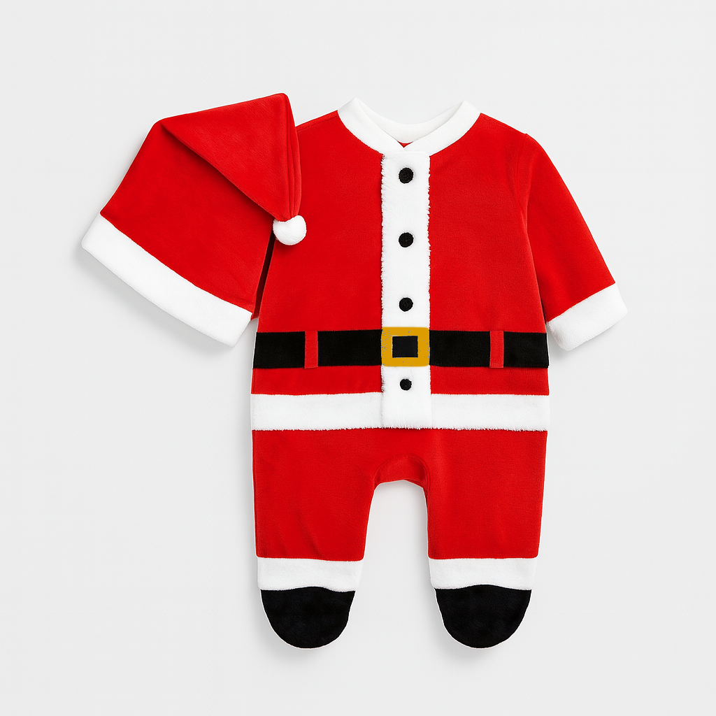 Tutina natalizia di babbo natale per neonato Sommaruga S112/2