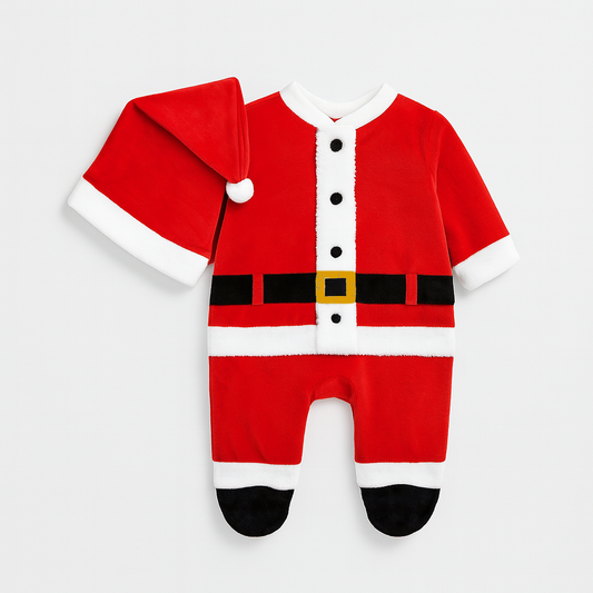 Tutina natalizia di babbo natale per neonato Sommaruga S112/2