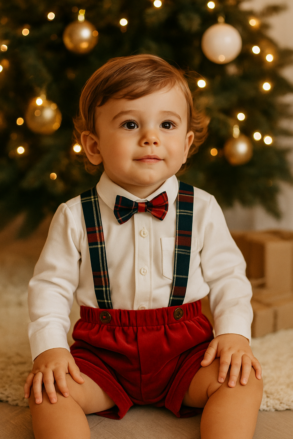 Completo natalizio per neonato Klaiadì KD12284