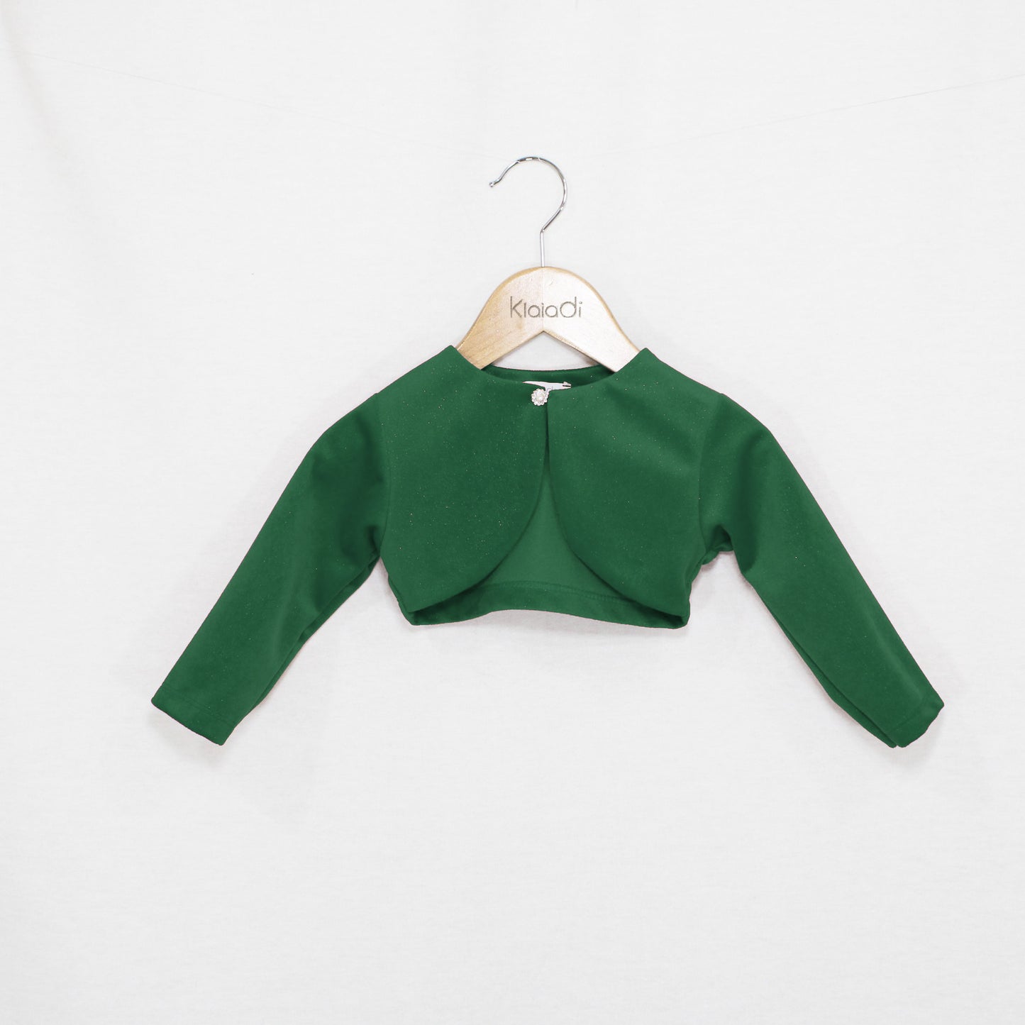 Coprispalle natalizio in velluto per neonata e bambina Klaiadì KD10871/KD21673