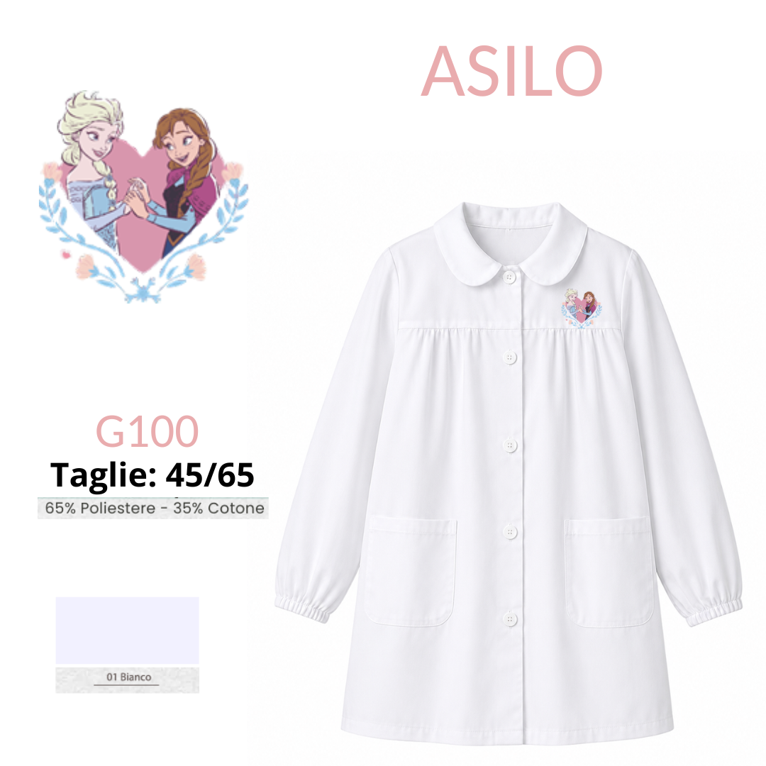 Grembiule Frozen asilo femmina G100 BNC