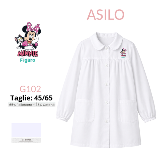 Grembiule asilo femmina Minnie G102 BNC B