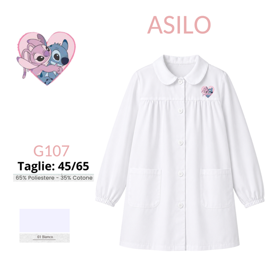 Grembiule Lilo e Stitch asilo femmina G107 BNC B