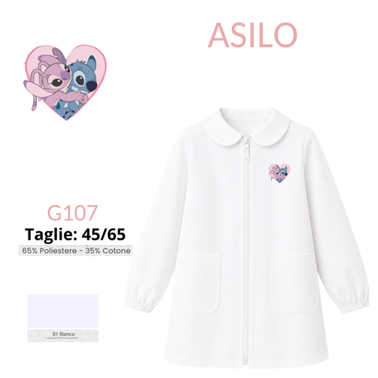 Grembiule Lilo e Stitch asilo femmina G107 BNC