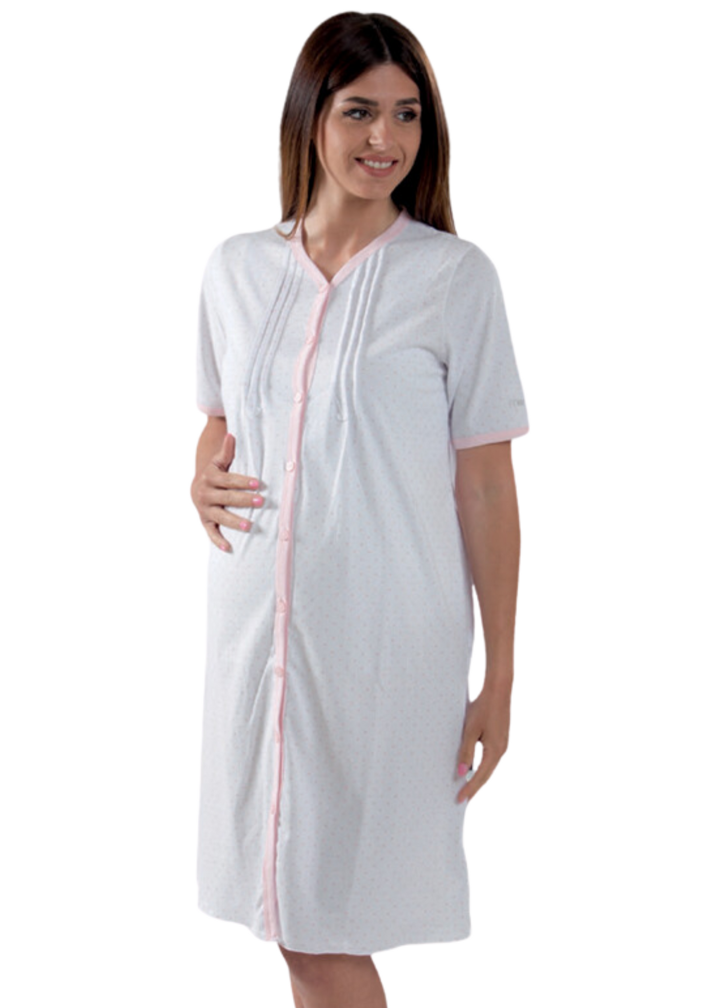 Maternity clinical shirt Z9125 Mamina