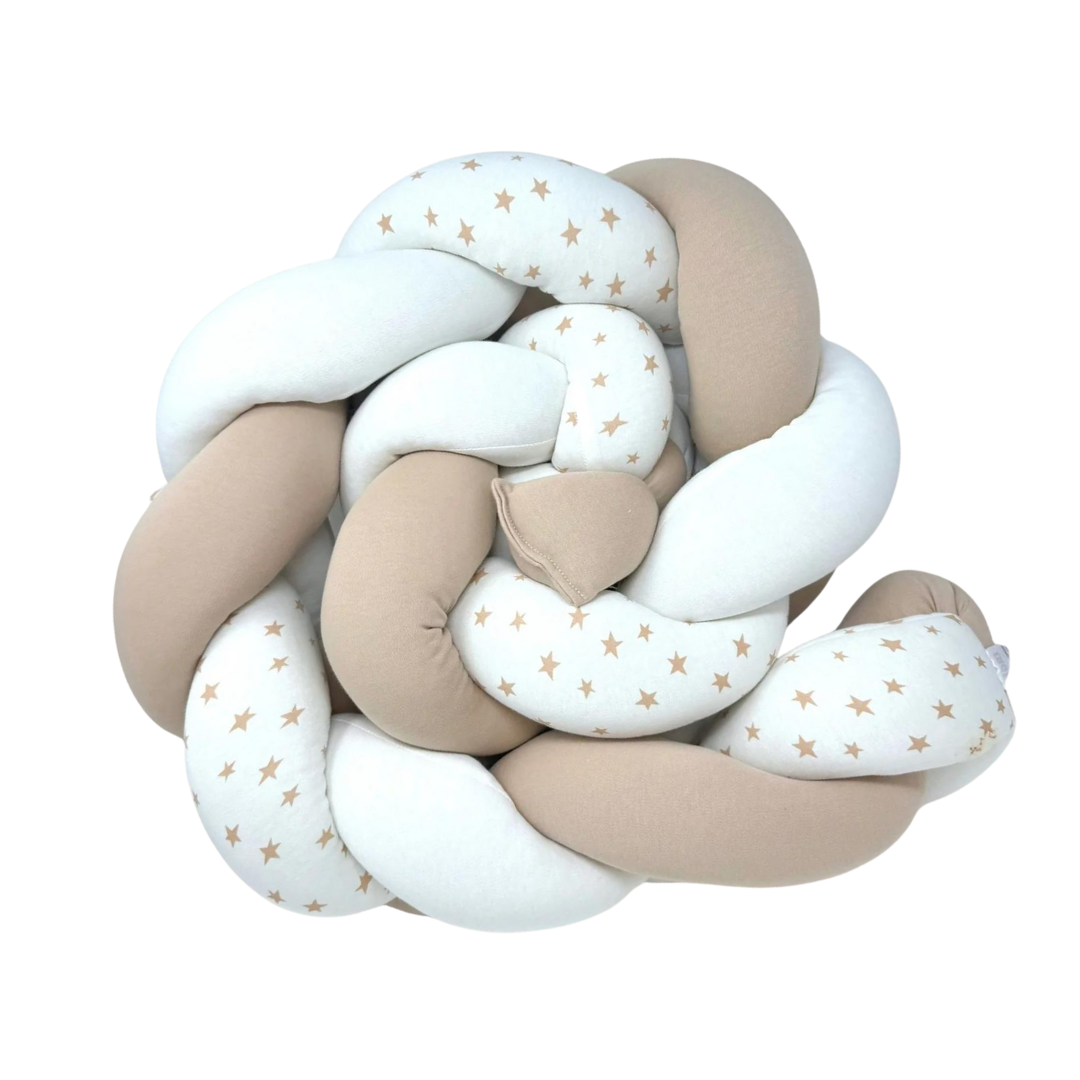 Braid bumper for newborns and baby girls IR1111 Irge