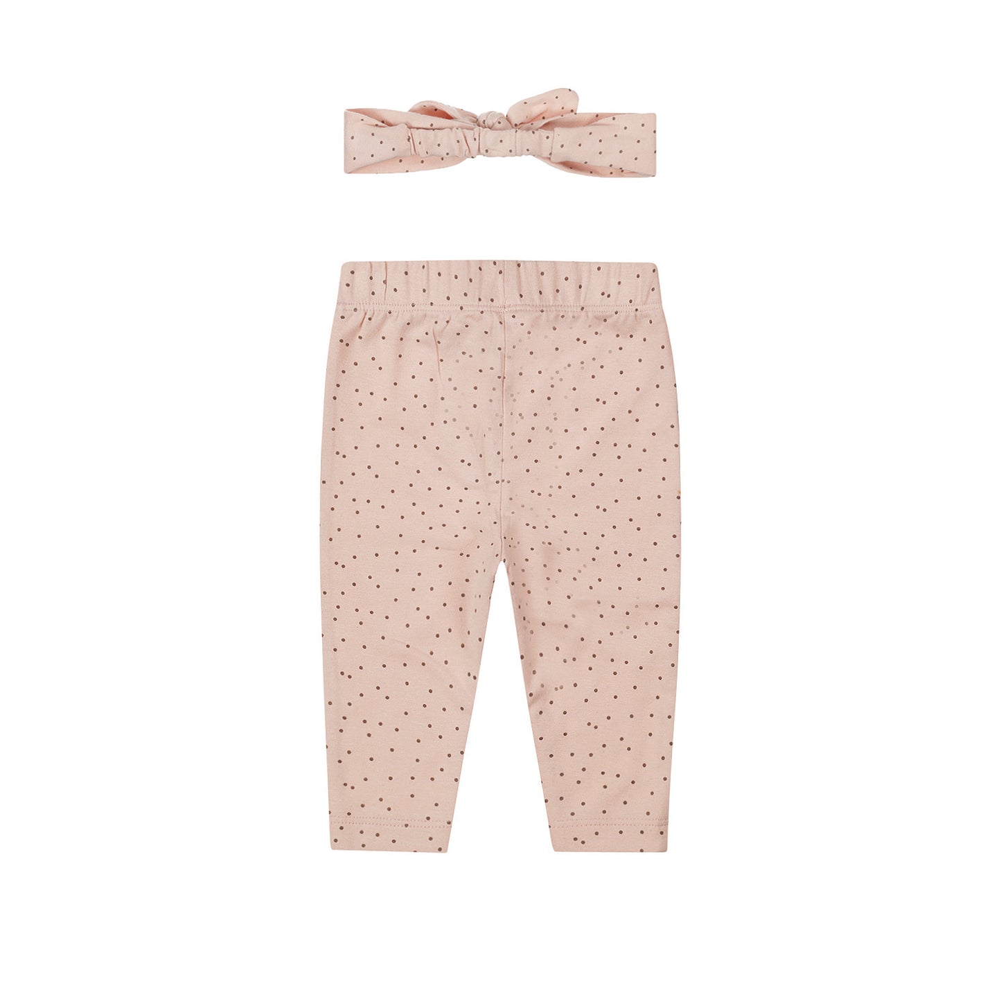 Pantalone neonata + fascia per capelli in cotone biologico WN1215 DIRKJE NOOS