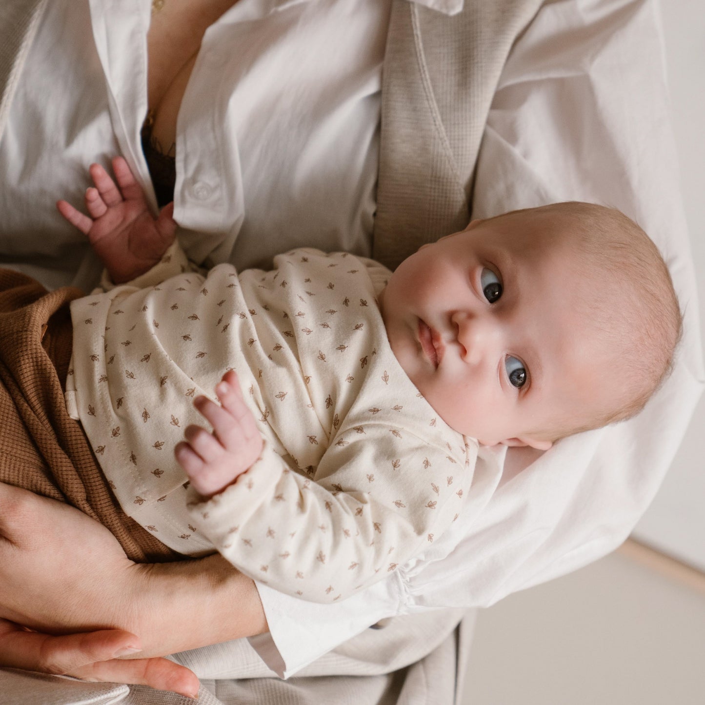 Unisex Organic Cotton Baby Sweater WN1244 Dirkje Noos
