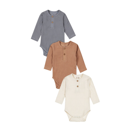 Body neonato in cotone organico  WN1261 DIRKJE NOOS