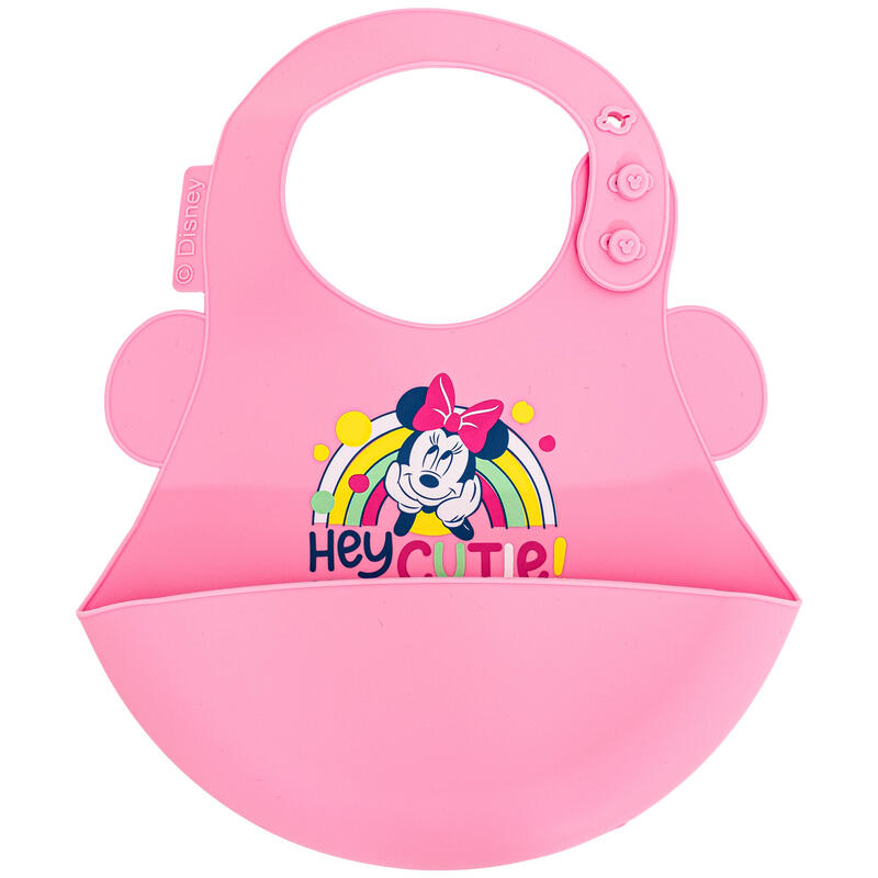 Bavaglino in silicone per neonata Minnie Disney WD9656