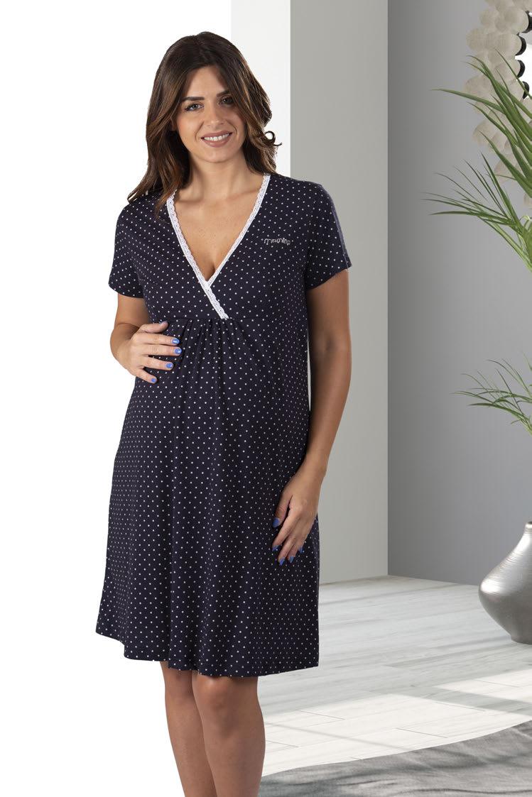 Camicia da notte premamam Mamina Z9288