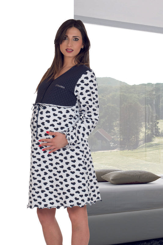 Camicia da notte premamam Mamina Z9180