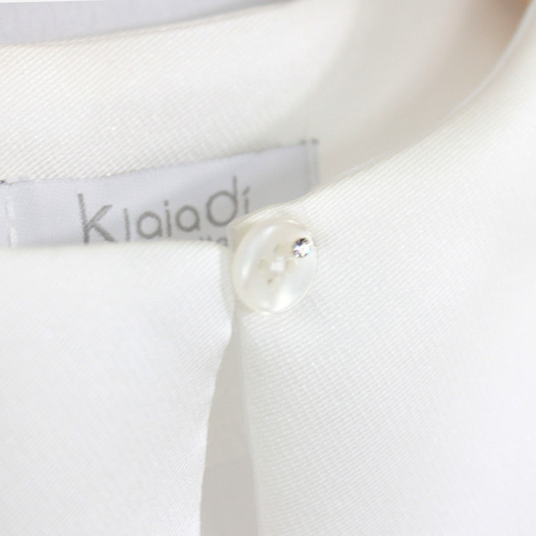 Coprispalle cerimonia in mikado per bambina KD21790