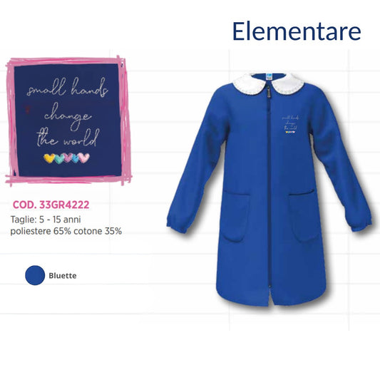 Grembiule Scuola Elementare Femmina Siggi 33Gr4222 Blt