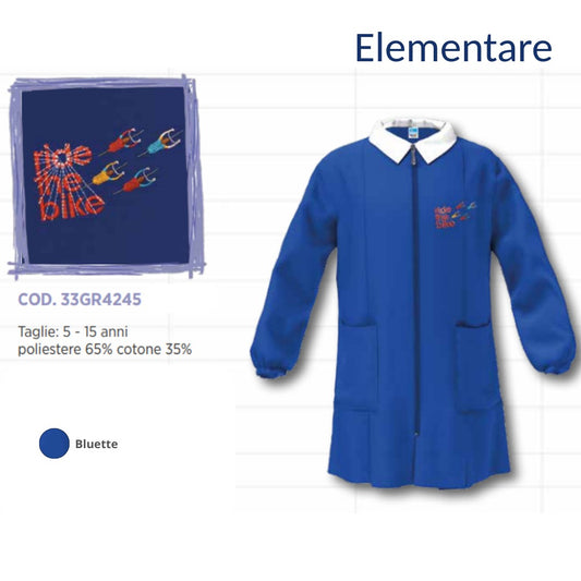 Grembiule Scuola Elementare Maschio Siggi 33Gr4245 Blt