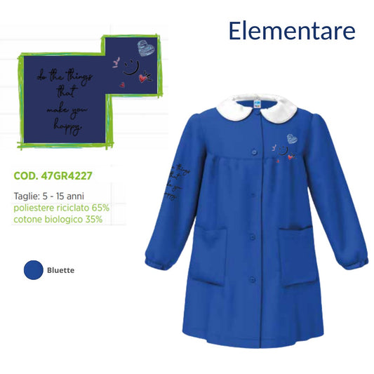 Grembiule Scuola Elementare Femmina Siggi 47Gr4227 Blt