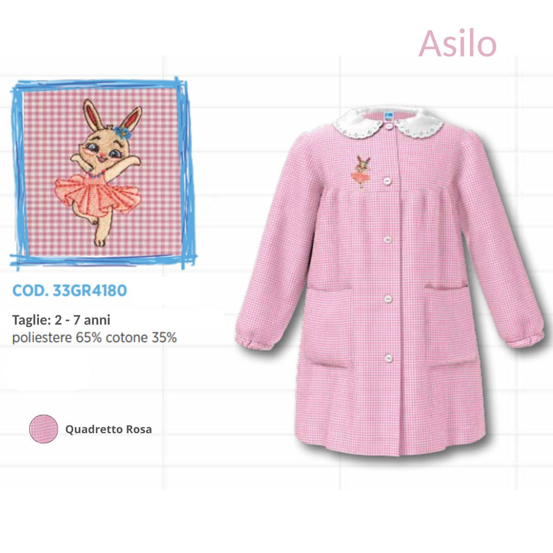 Grembiule Asilo Femmina Siggi 33Gr4180 Qr