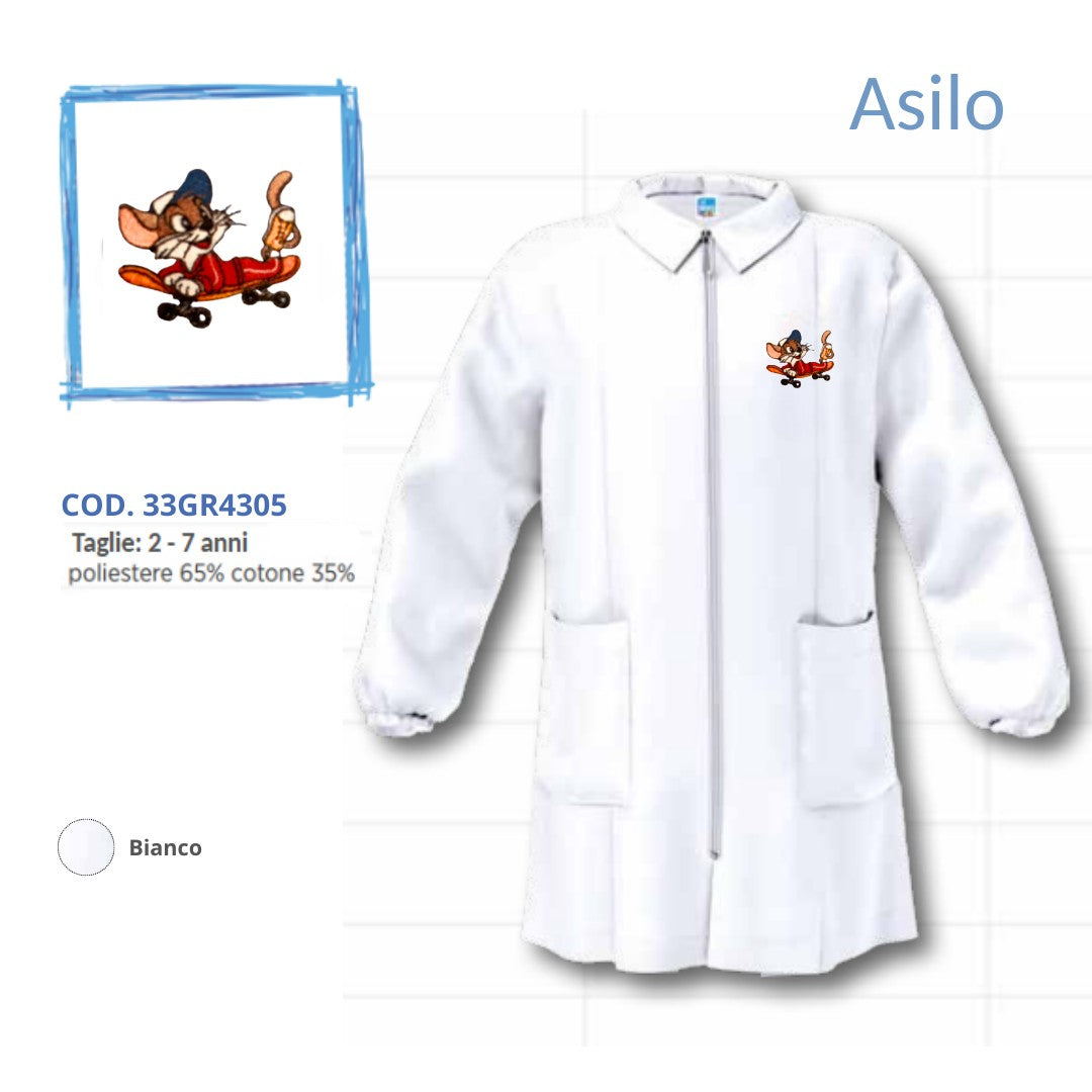 Grembiule Asilo Maschio Siggi 33Gr4305 Bnc