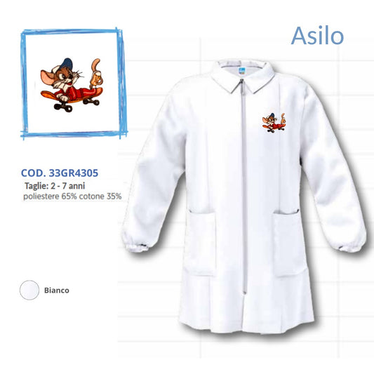 Grembiule Asilo Maschio Siggi 33Gr4305 Bnc