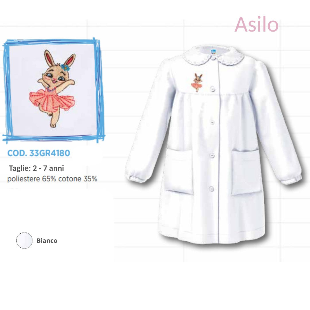 Grembiule Asilo Femmina Siggi 33Gr4180 Bnc