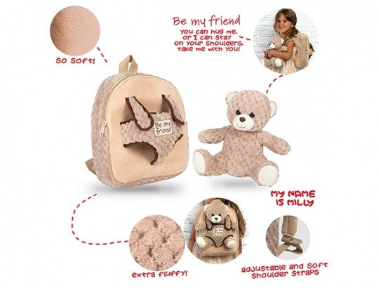 Zainetto con peluches 13038