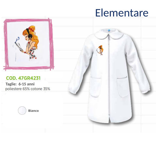 Grembiule Scuola Elementare Femmina Siggi 47Gr4231 Bnc