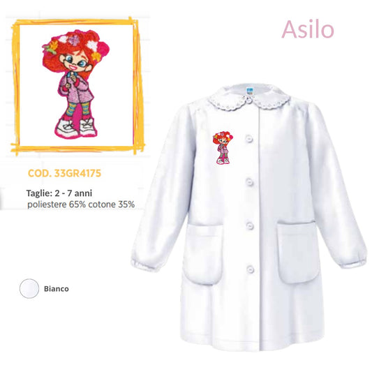 Grembiule Asilo Femmina Siggi 33Gr4175 Bnc