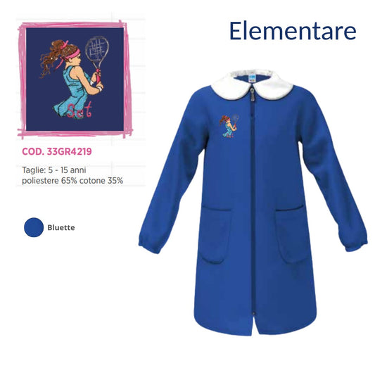 Grembiule Scuola Elementare Femmina Siggi 33Gr4219 Blt