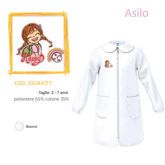 Grembiule Asilo Femmina Siggi  33Gr4177 Bnc