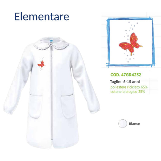 Grembiule Scuola Elementare Femmina Siggi 47Gr4232 Bnc